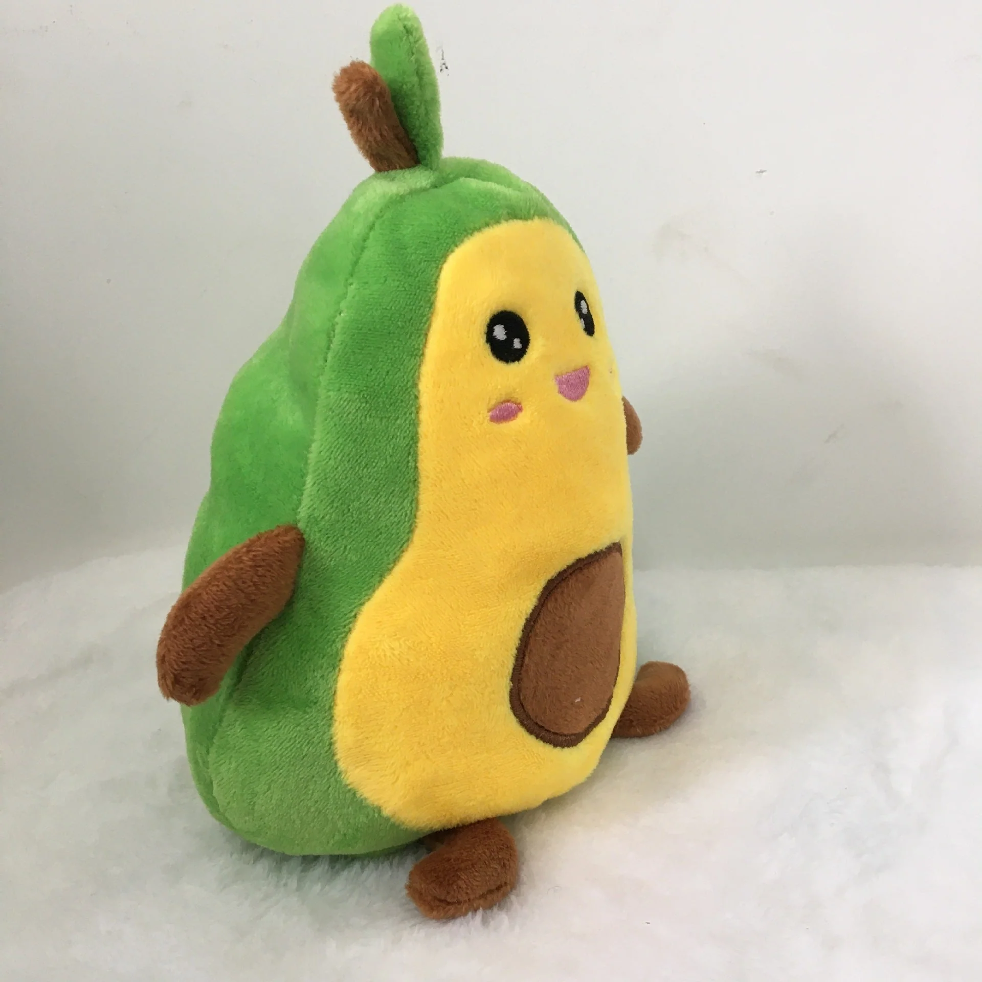 Flip Avocado Doll flip Double-sided Angry Happy Expression Avocado Plush Toy - Image 3