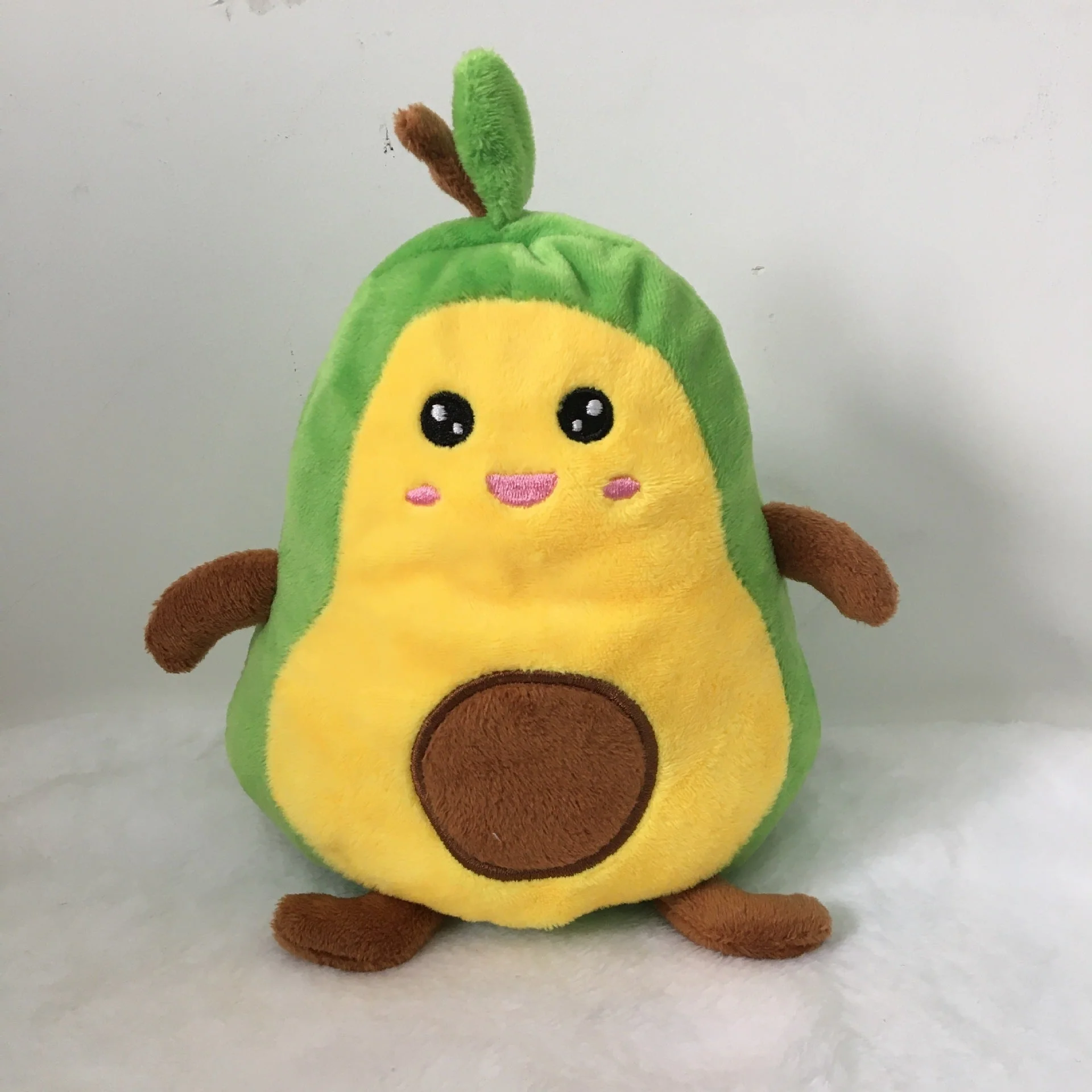 Flip Avocado Doll flip Double-sided Angry Happy Expression Avocado Plush Toy - Image 6