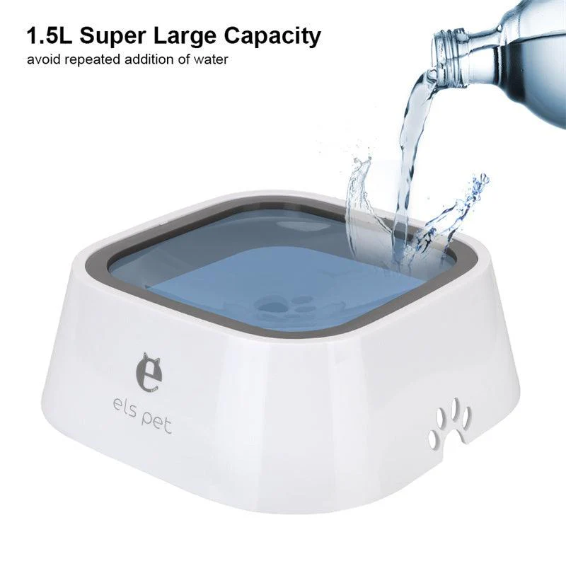 Floating Tray No Spill Pet Water Bowl - Image 5