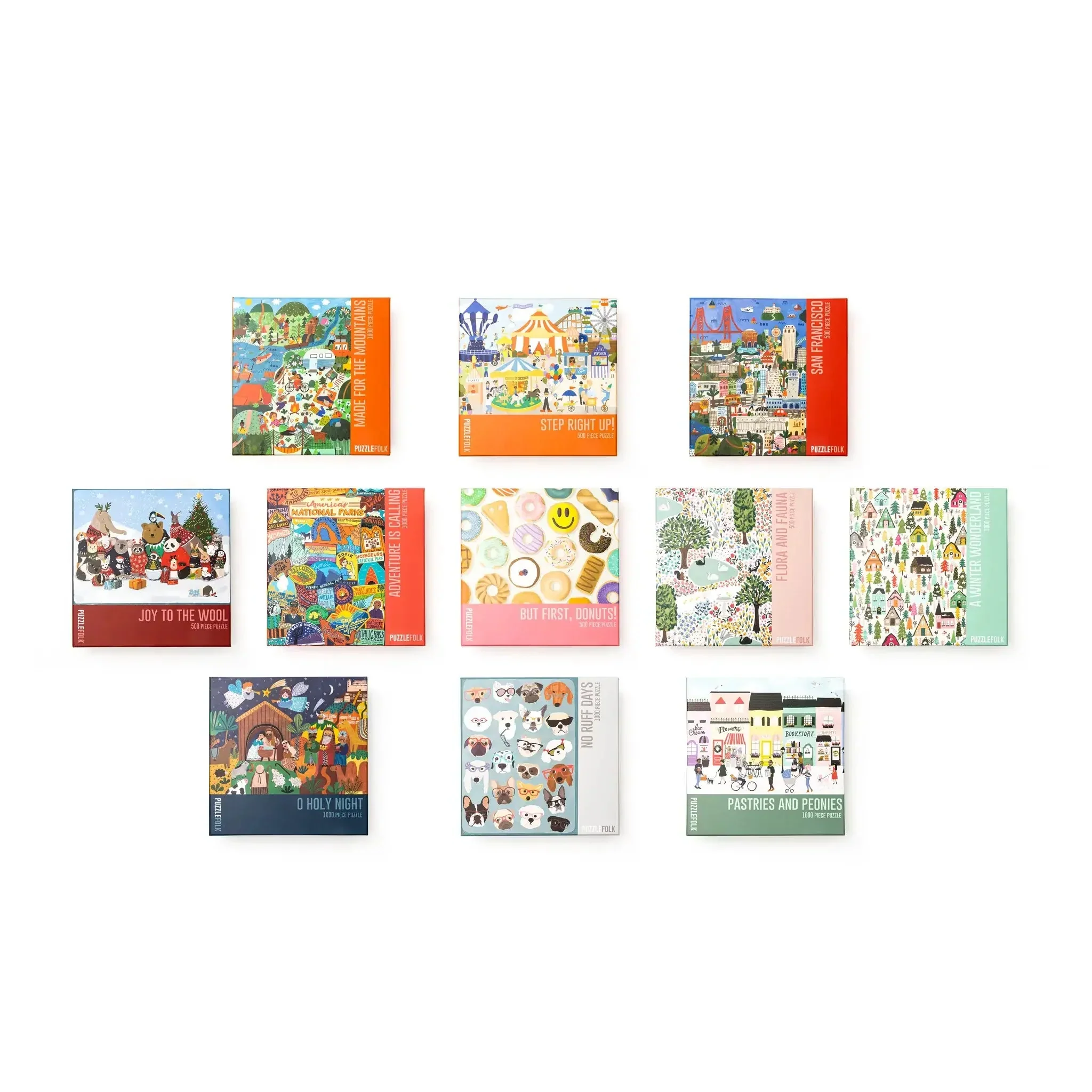 Flora & Fauna 500 Piece Jigsaw Puzzle by Puzzlefolk - Image 5