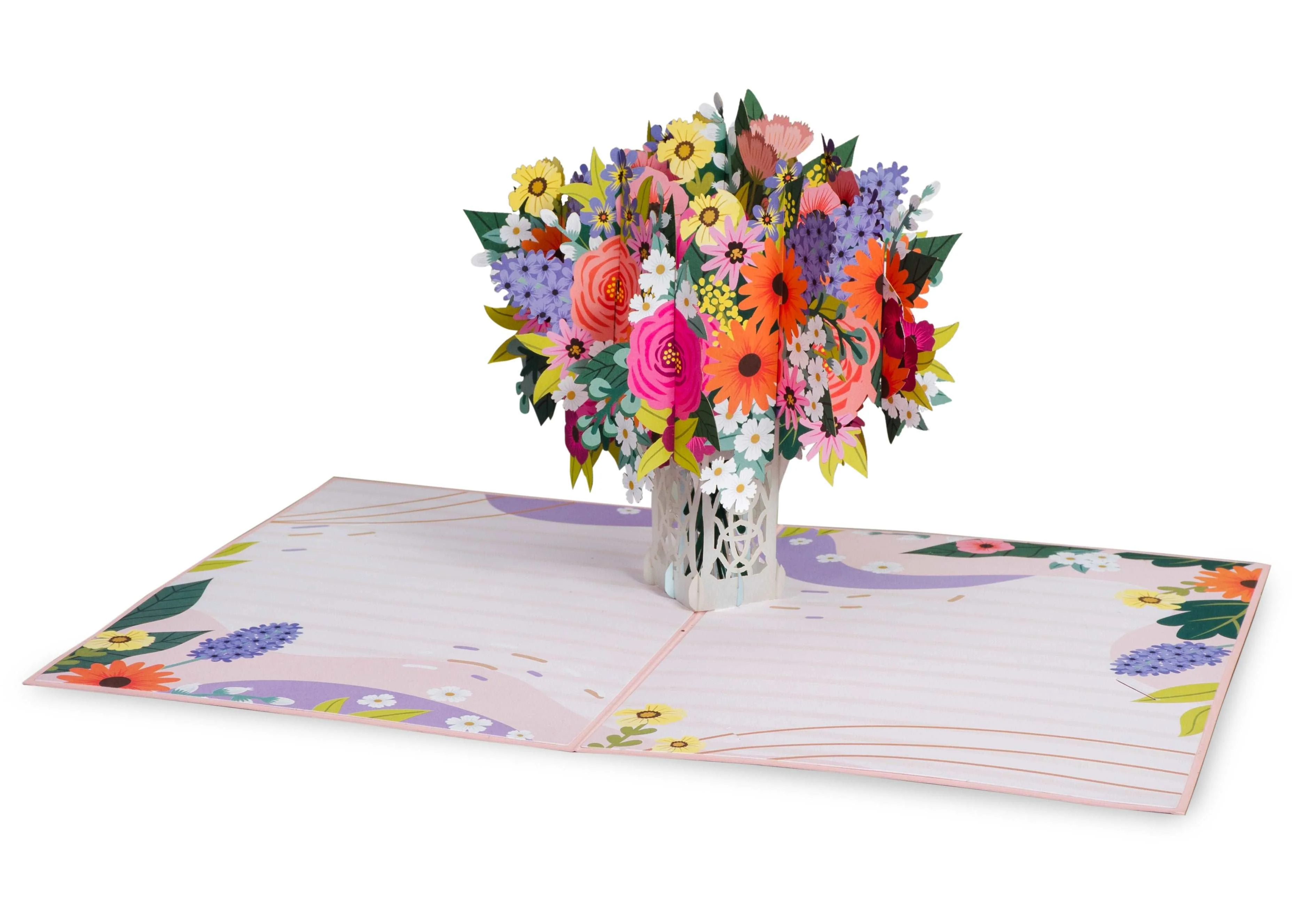 Floral Arrangement Pop Up Card - Image 6