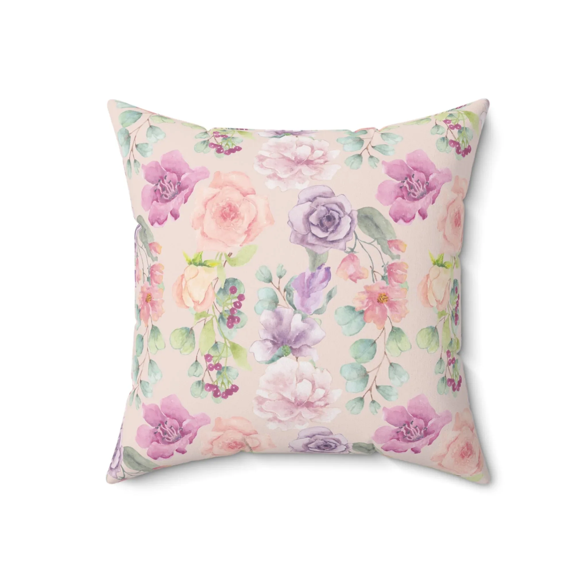 Floral Bookish Pillow for Romance Reader: My Night Is All Booked, Colorful Whimsigoth Pillow - Image 2