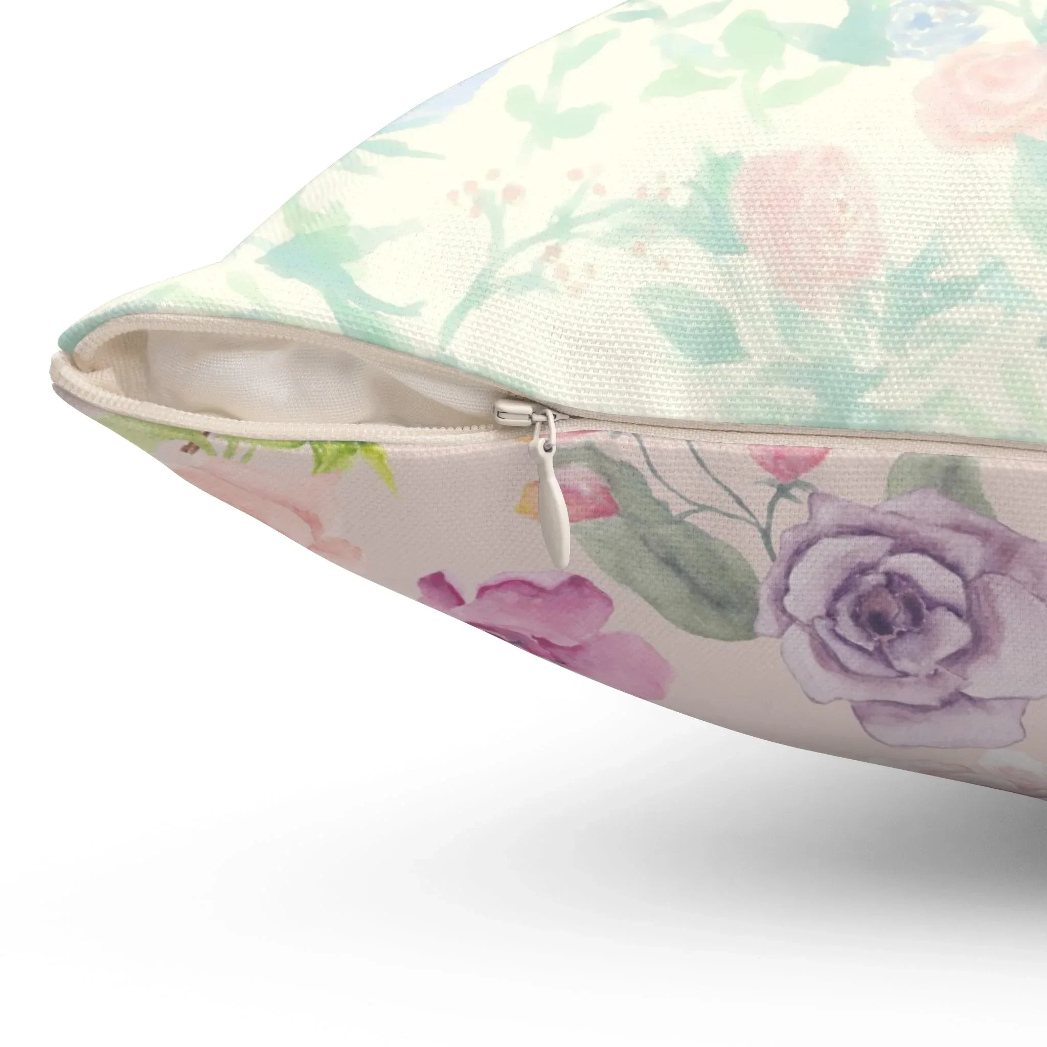 Floral Bookish Pillow for Romance Reader: My Night Is All Booked, Colorful Whimsigoth Pillow - Image 3