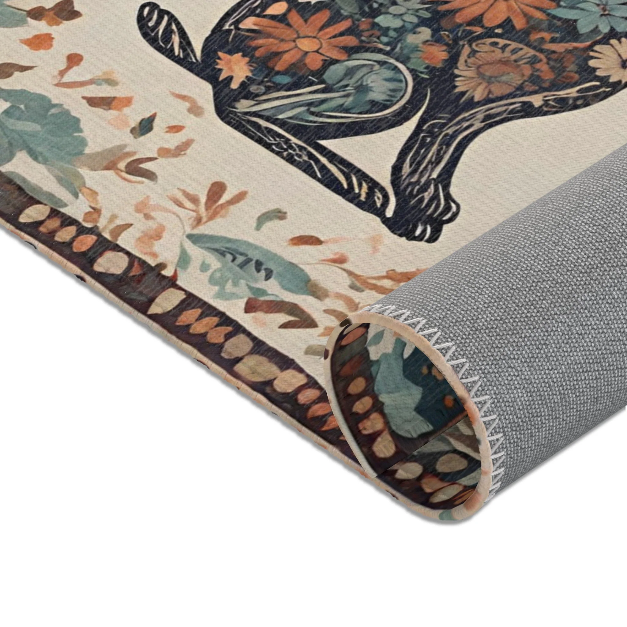 Floral Bunny Play Mat - Image 5