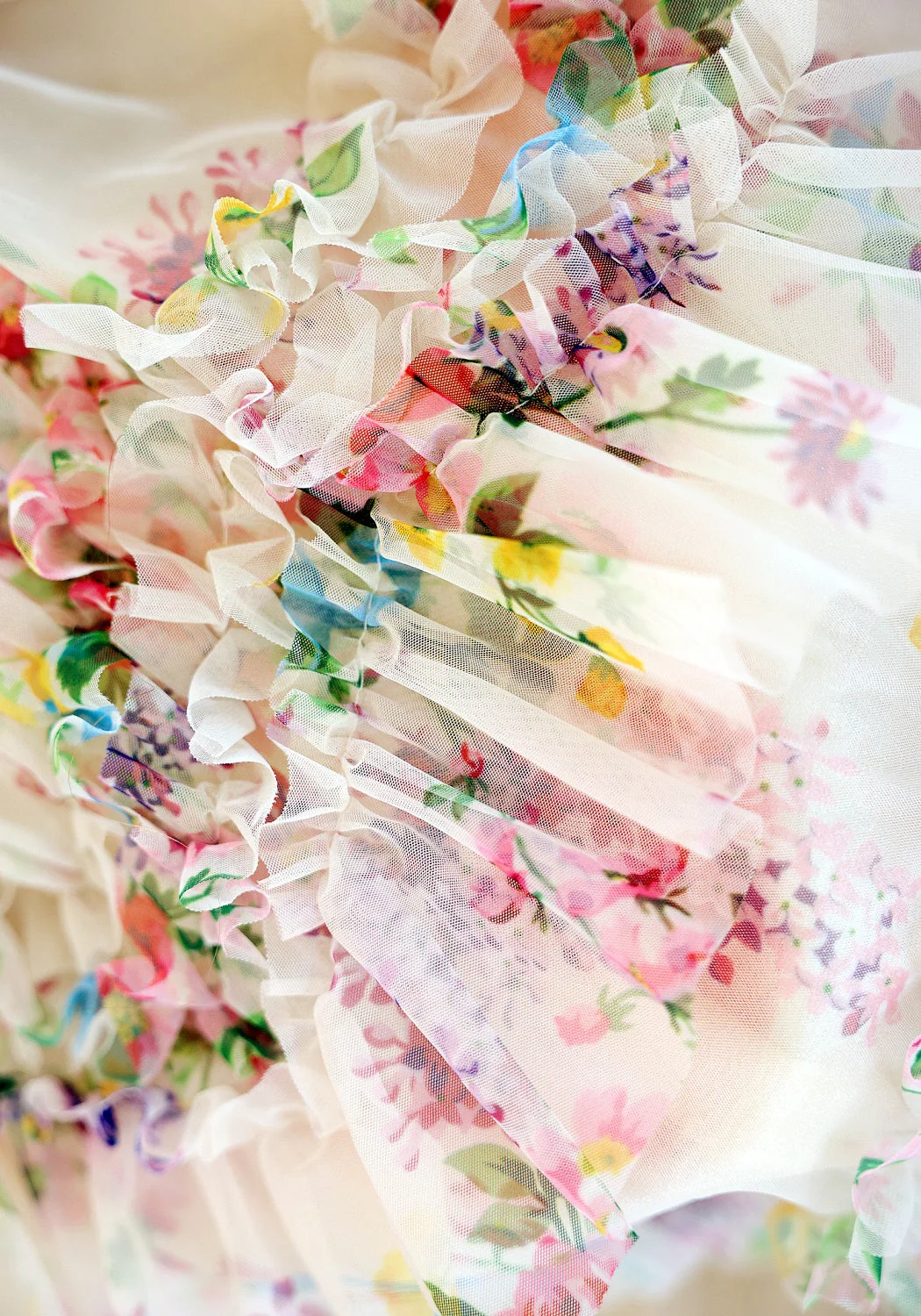 Floral Princess Dog Dress Ball Gown Trailing - Image 9