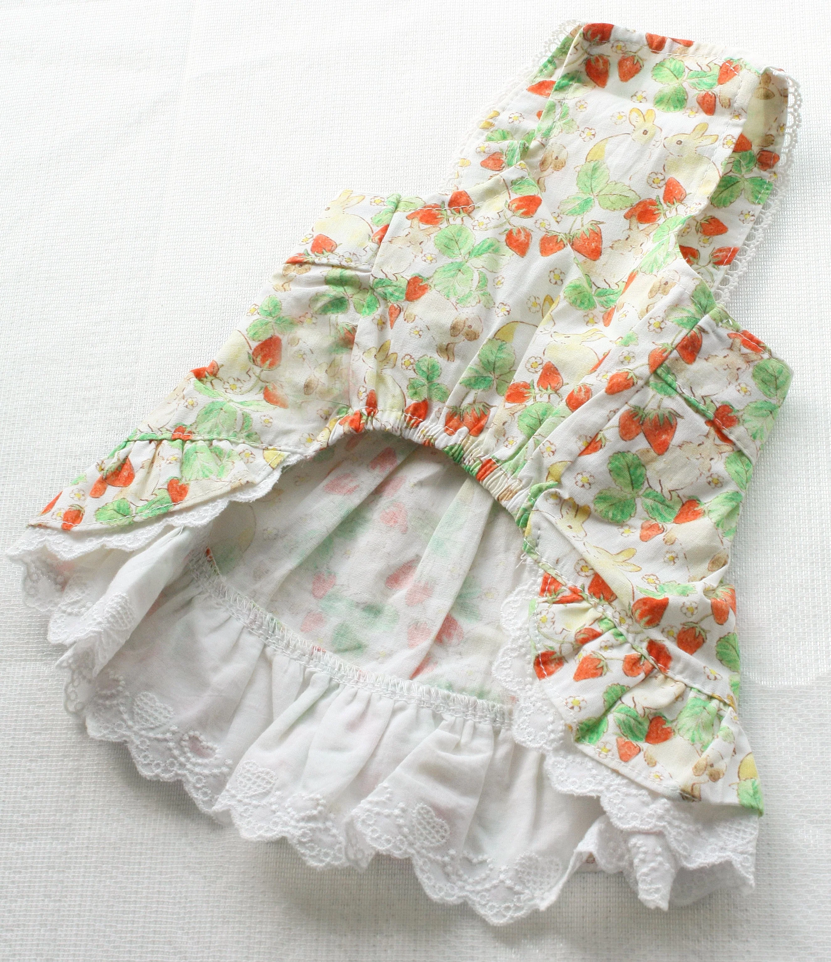 Floral Rabbit Print Pet Dress - Image 5