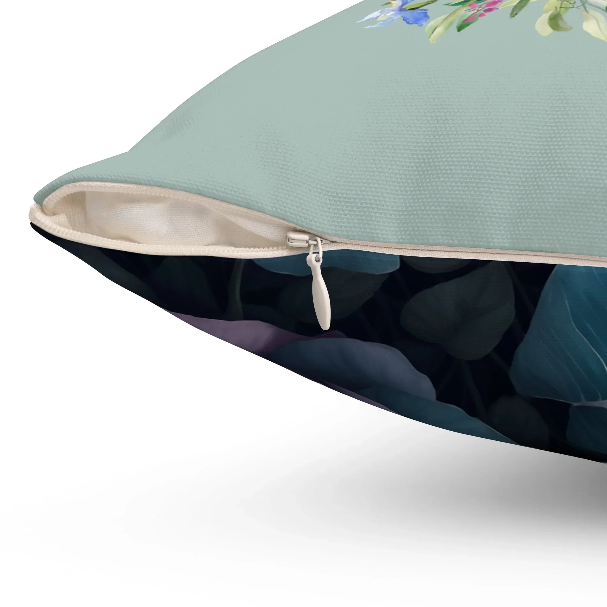 Floral Swan Pillow - Image 3