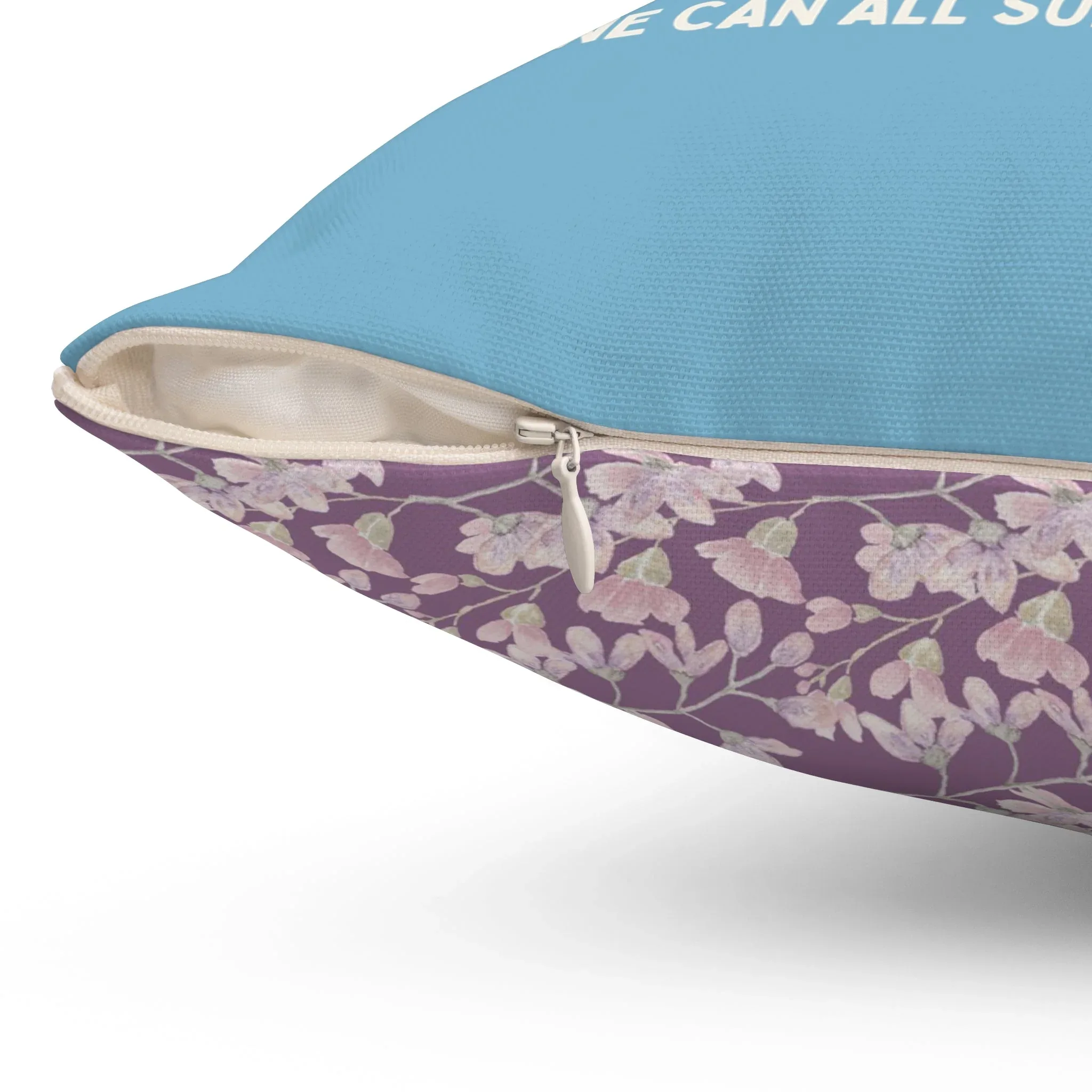 Floral Tudor History Pillow: Catherine Parr | Funny History Teacher Gift - Image 3