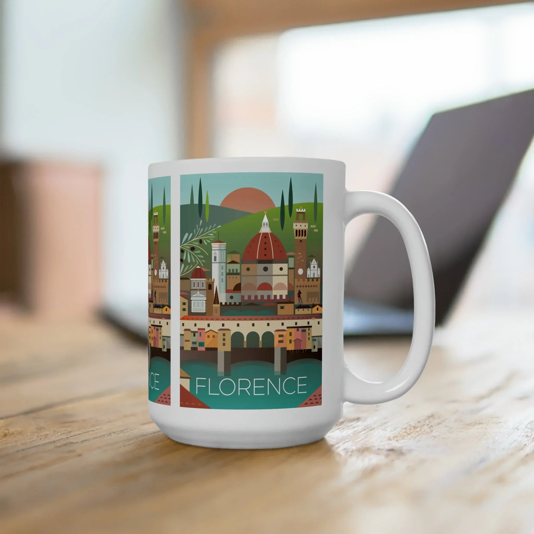 Florence Ceramic Mug 11oz or 15oz - Image 4
