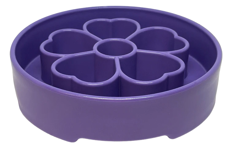 Flower eBowl Deep Slow Feeder Dog Bowl for Enrichment | USA Made - Image 12