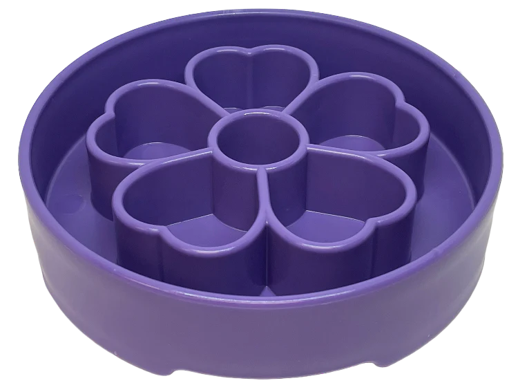 Flower eBowl Deep Slow Feeder Dog Bowl for Enrichment | USA Made - Image 14