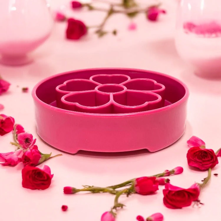 Flower eBowl Deep Slow Feeder Dog Bowl for Enrichment | USA Made - Image 9