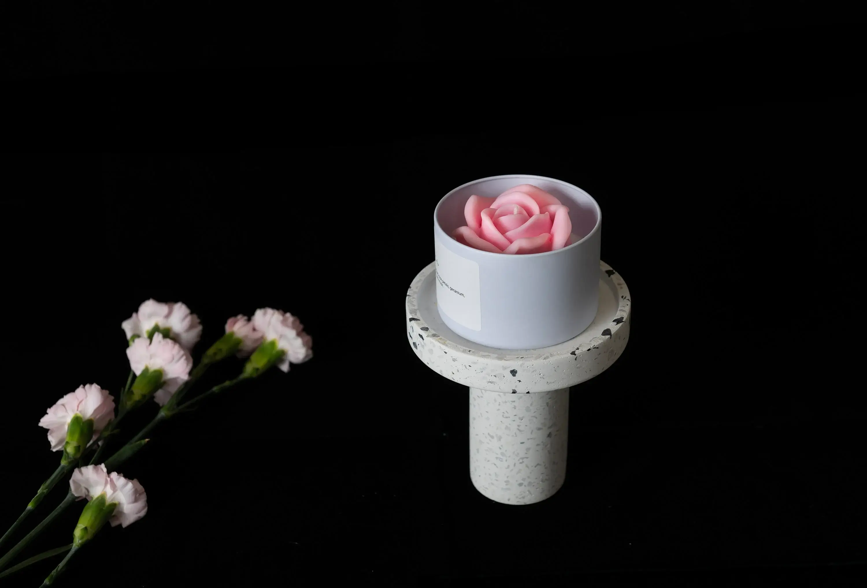 Flower in a Jar Candle – Handcrafted Soy Wax Scented Candle Gift - Image 3