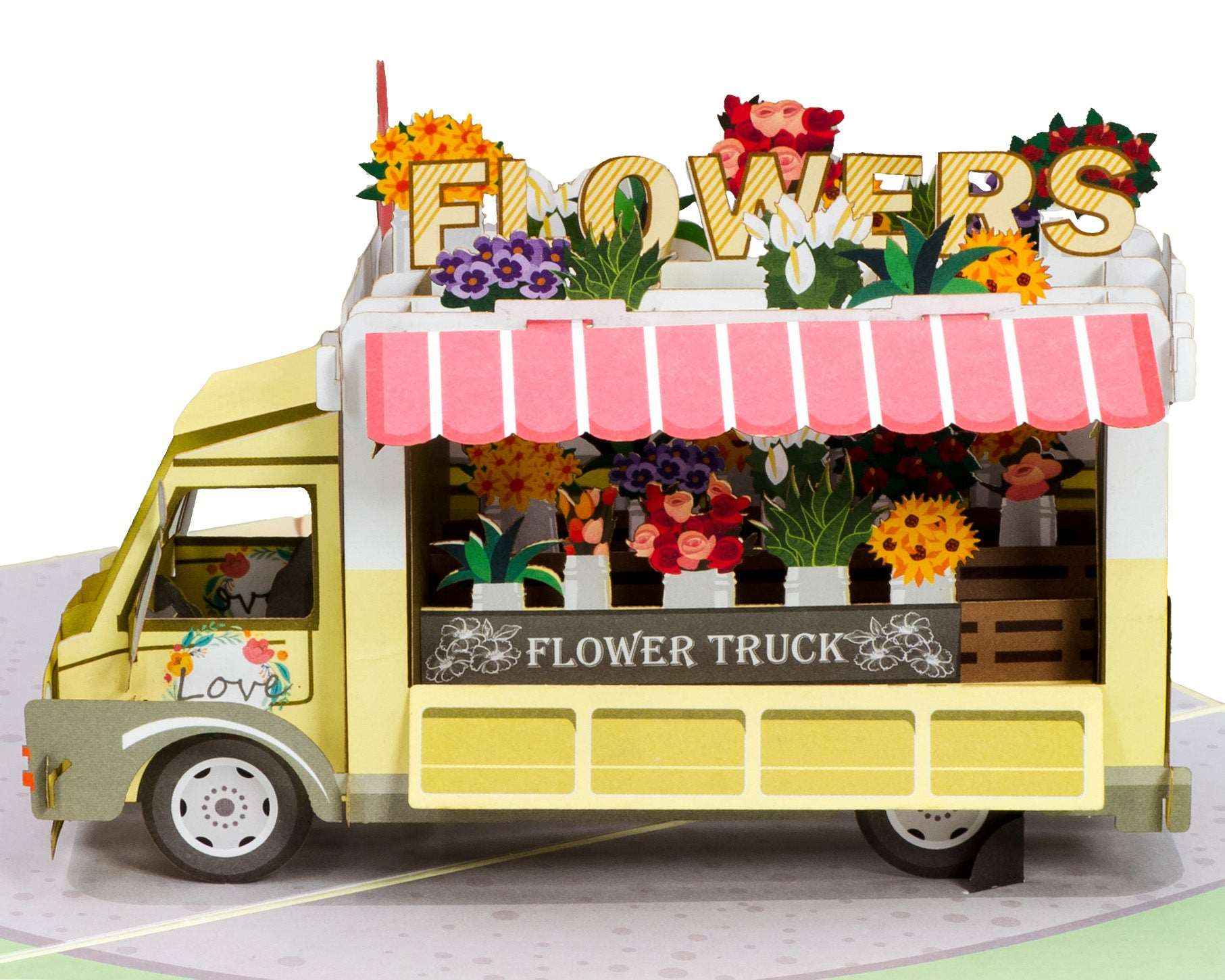 Flower Truck Pop Up Card - Image 5