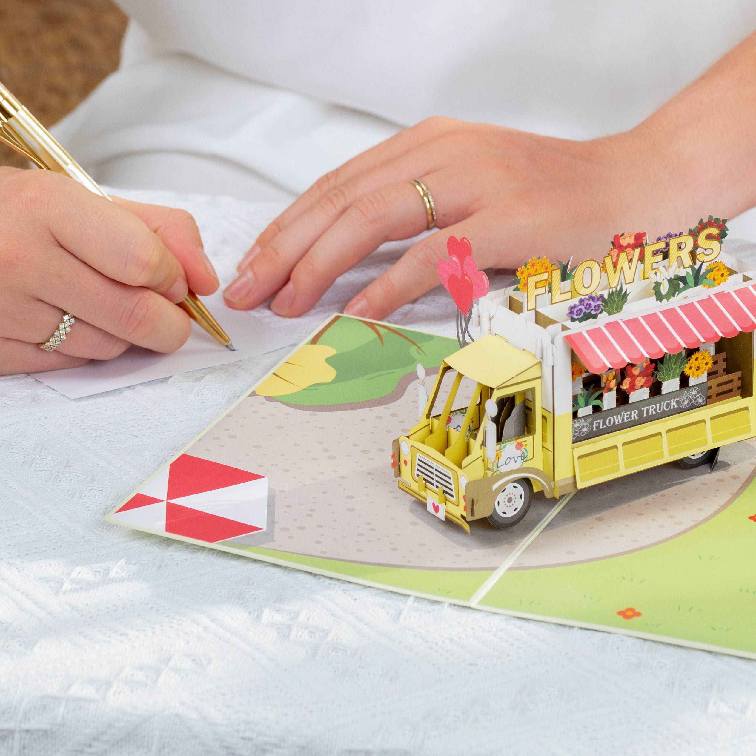 Flower Truck Pop Up Card - Image 6