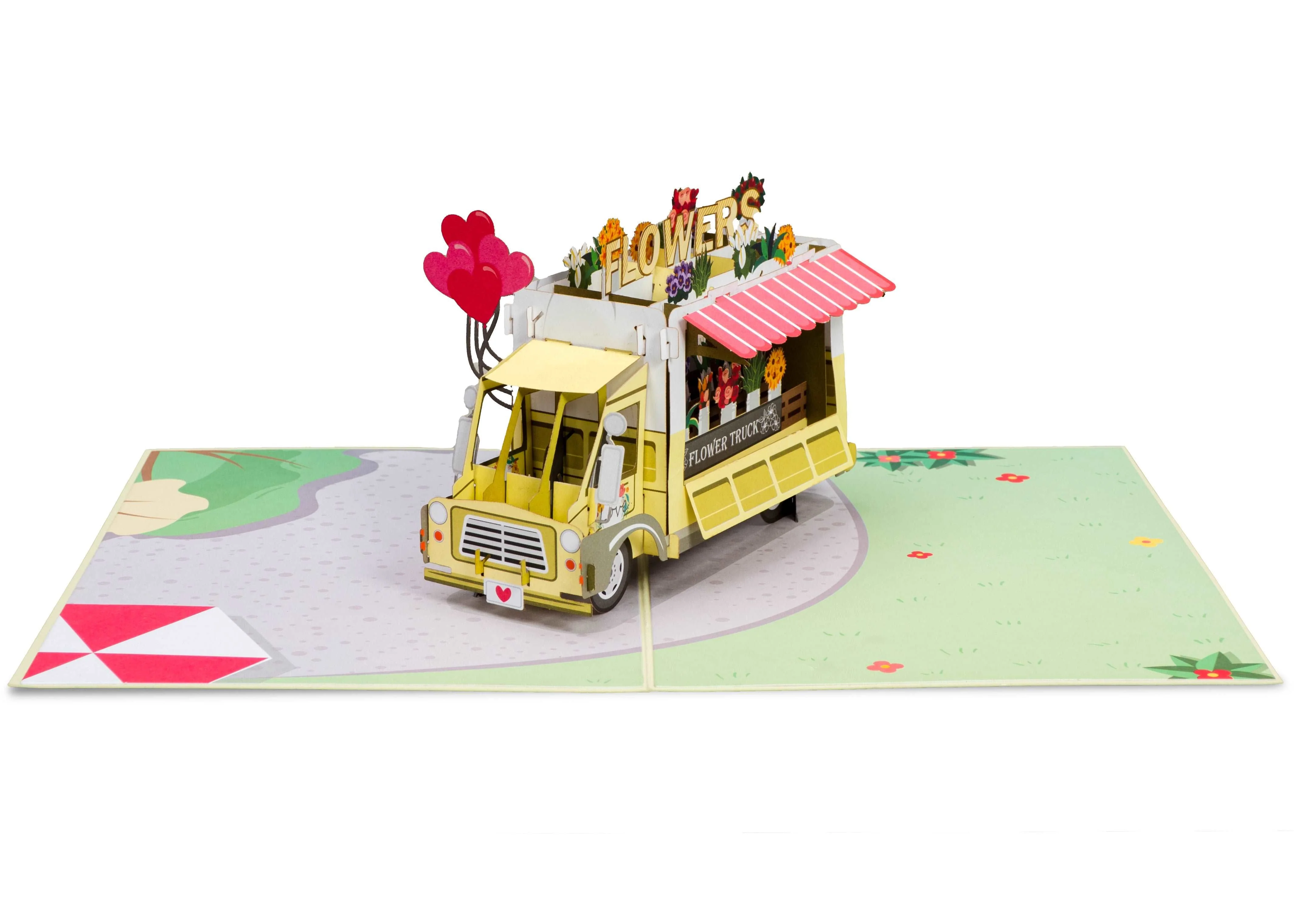 Flower Truck Pop Up Card - Image 8