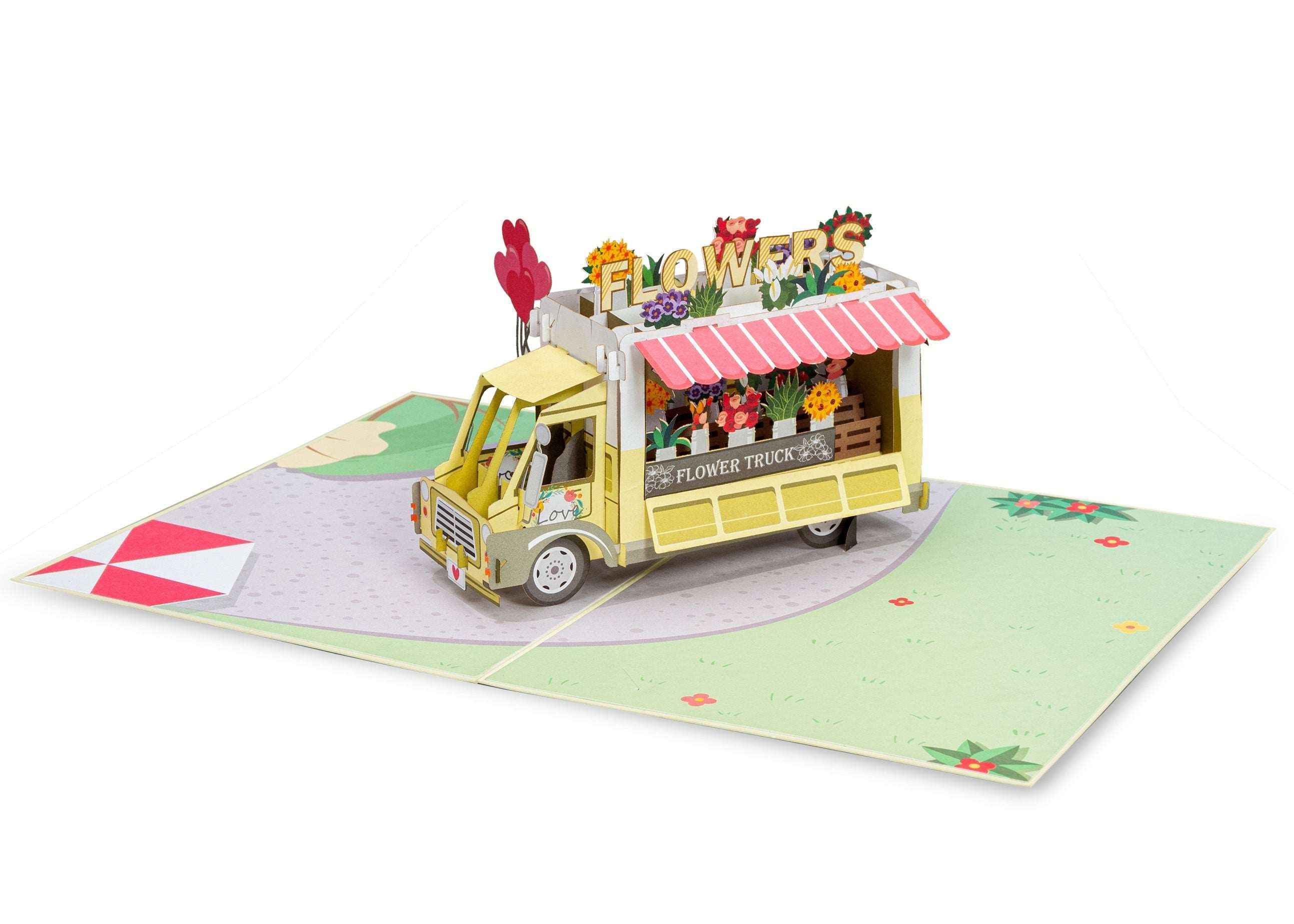 Flower Truck Pop Up Card - Image 9