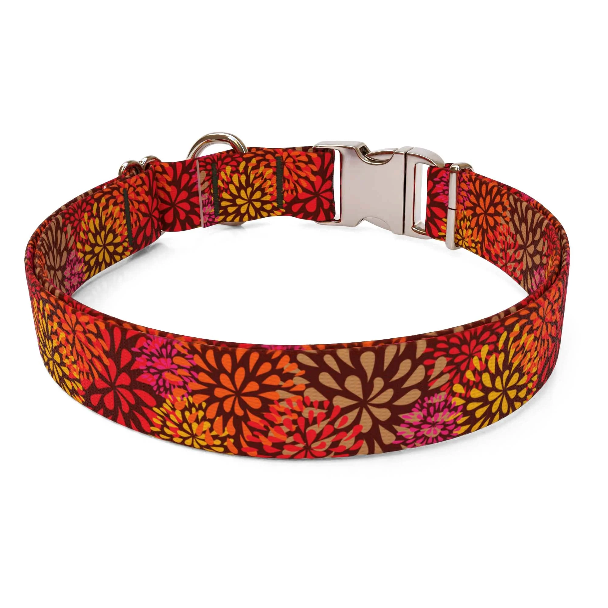 Flowerworks Red Dog Collar - Image 2