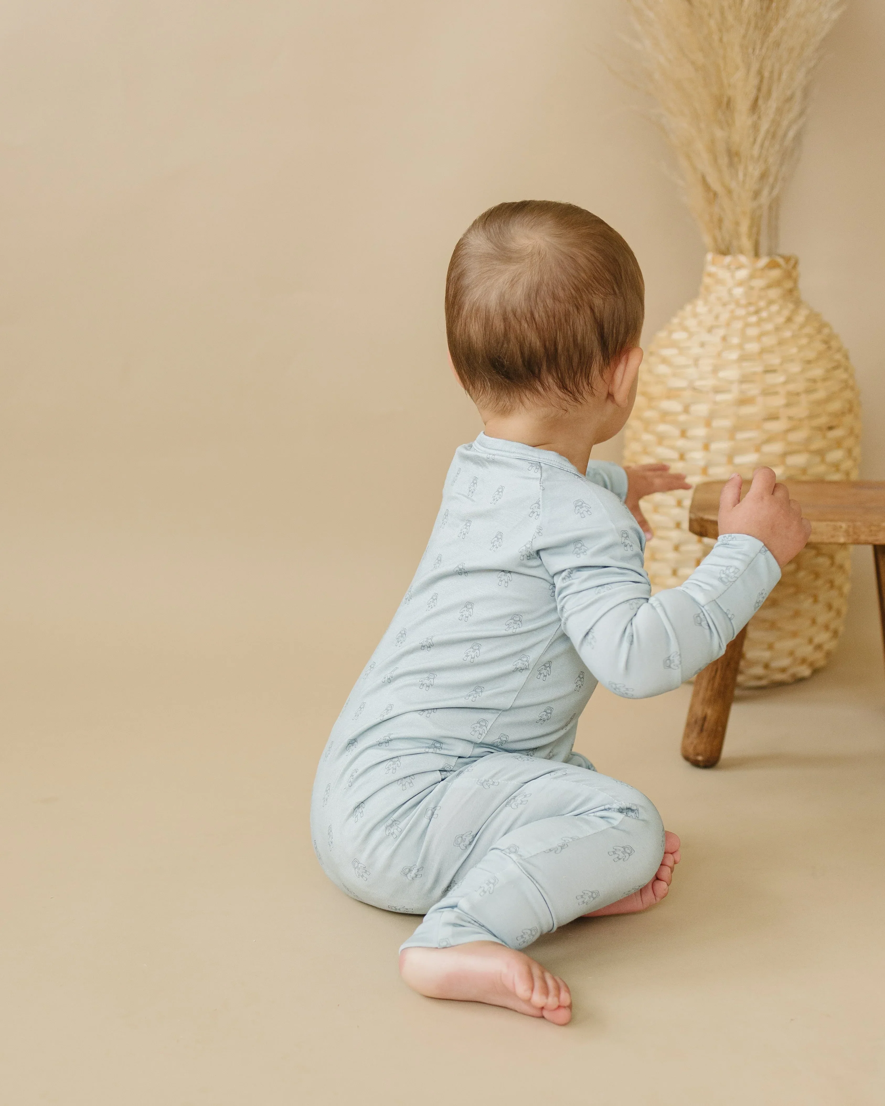 Fly Me to the Moon Bamboo Zippy Pajamas - Image 12