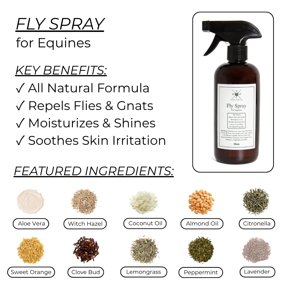 Fly Spray for Horses - 16oz - Image 2