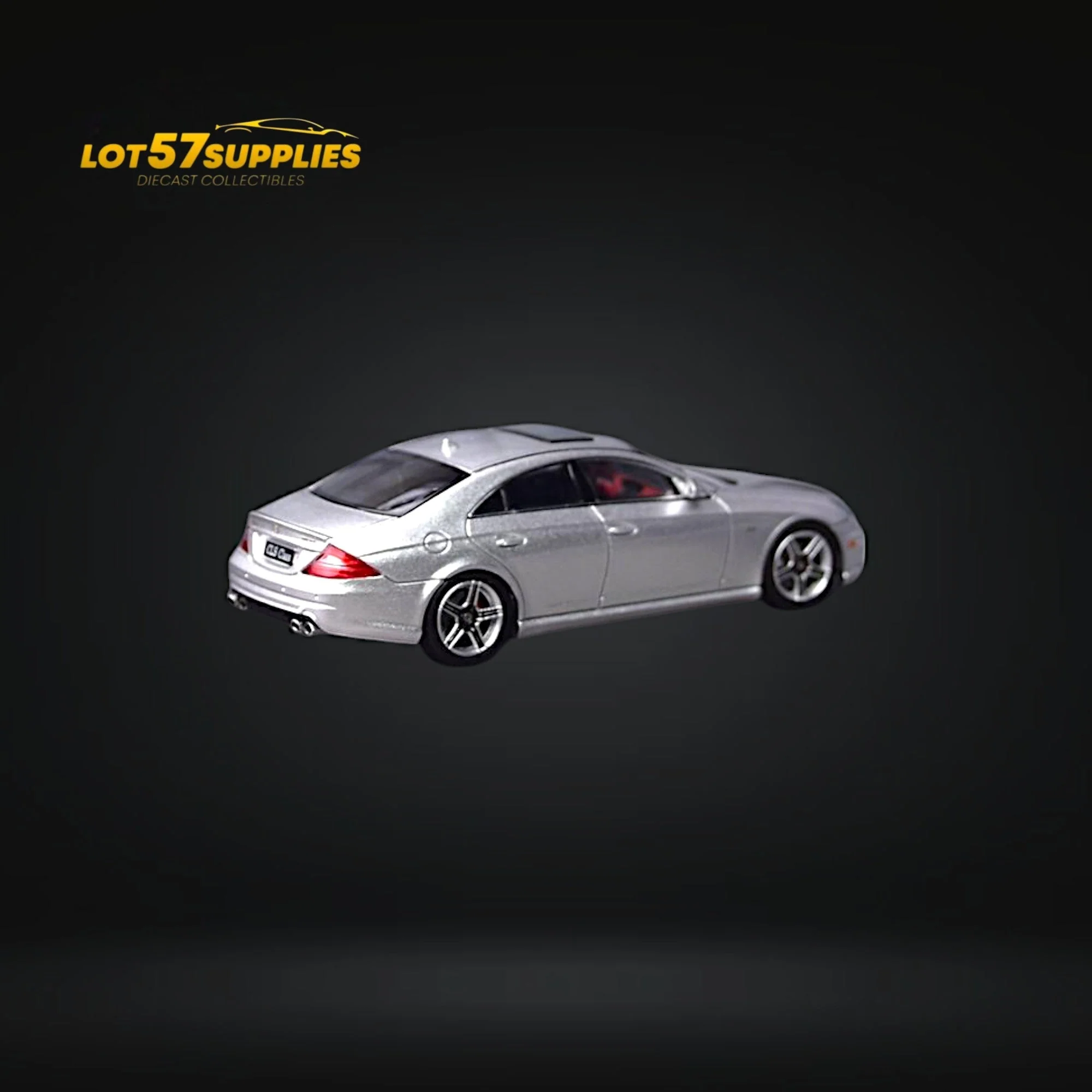 Focal Horizon CLS 63 AMG Mk1 C219 Silver 1:64 - Image 2
