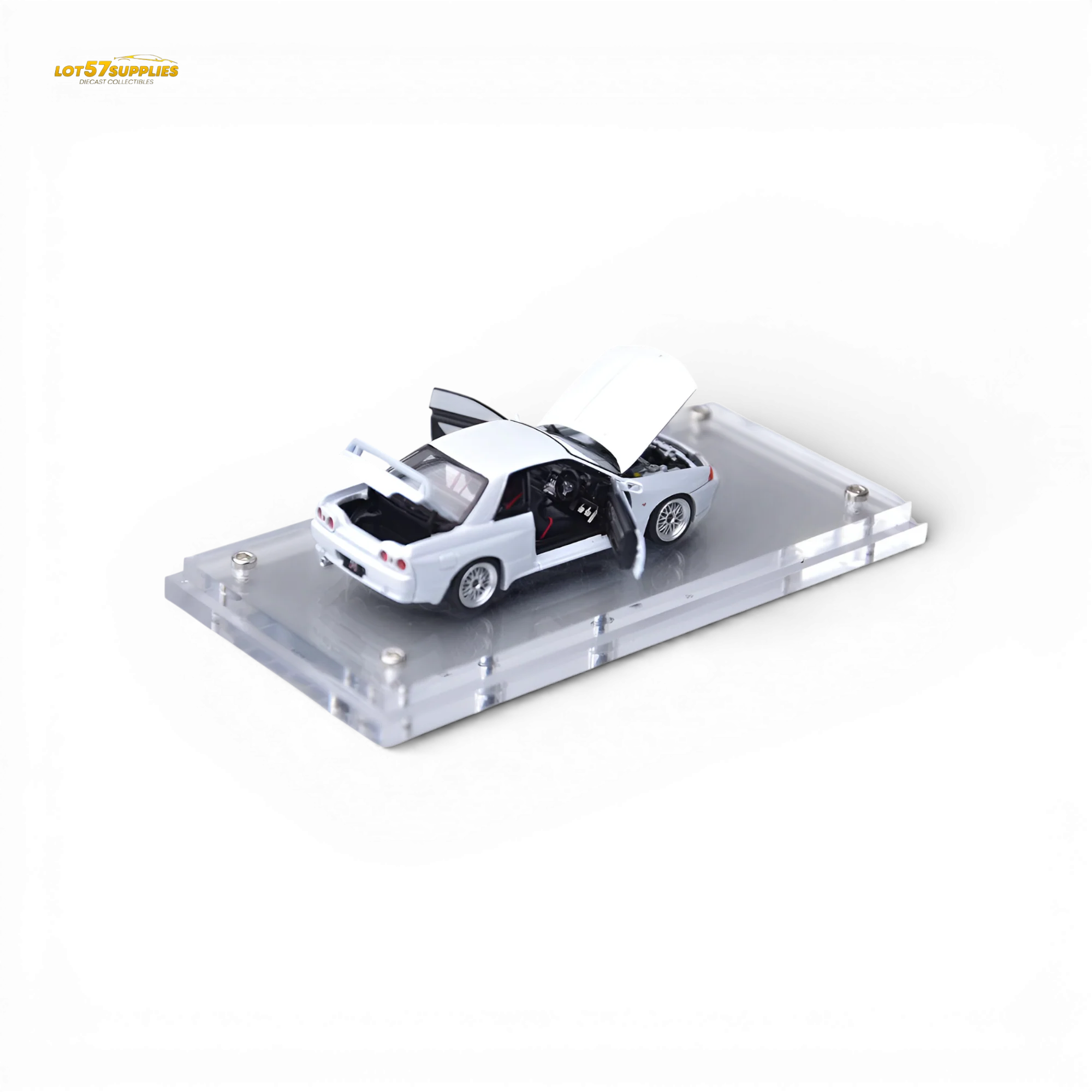 Focal Horizon Nissan Skyline GT-R R32 Nismo S-Tune White 1:64 - Image 2