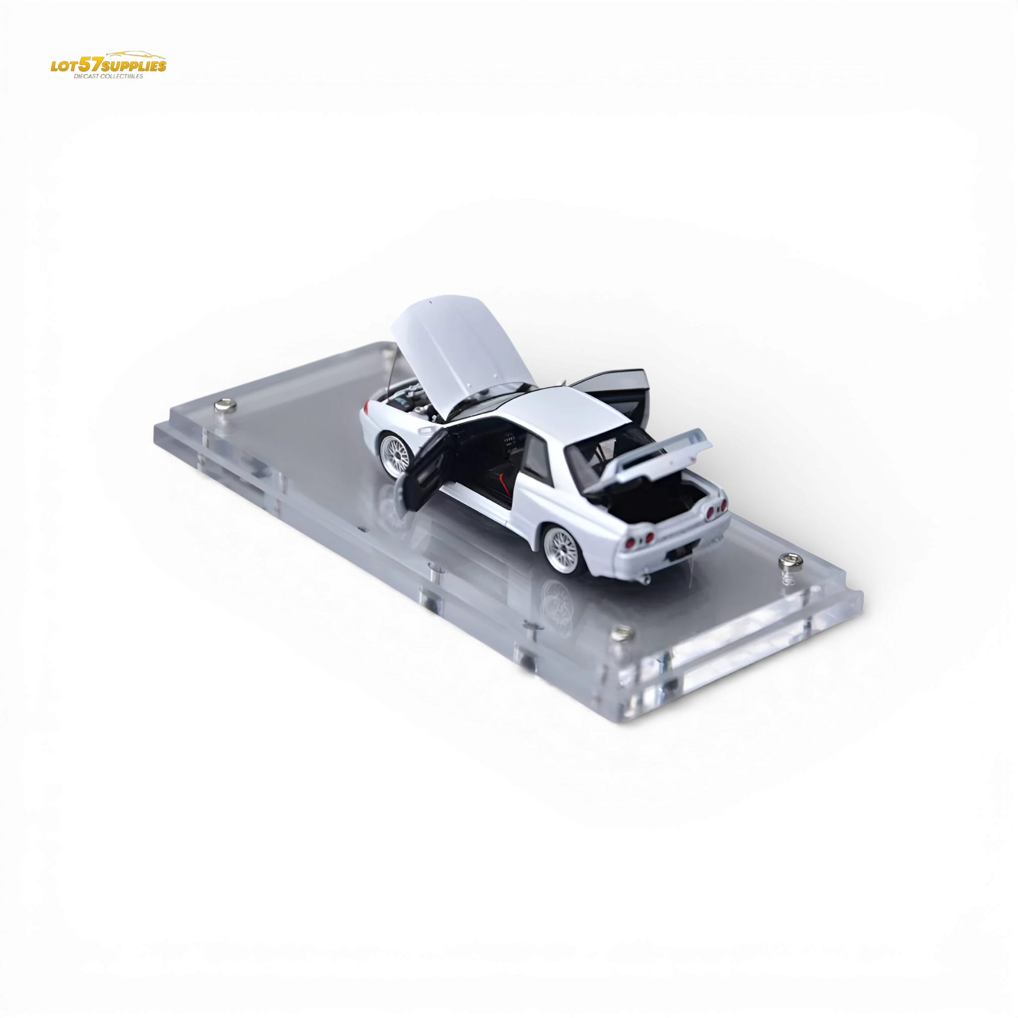 Focal Horizon Nissan Skyline GT-R R32 Nismo S-Tune White 1:64 - Image 3