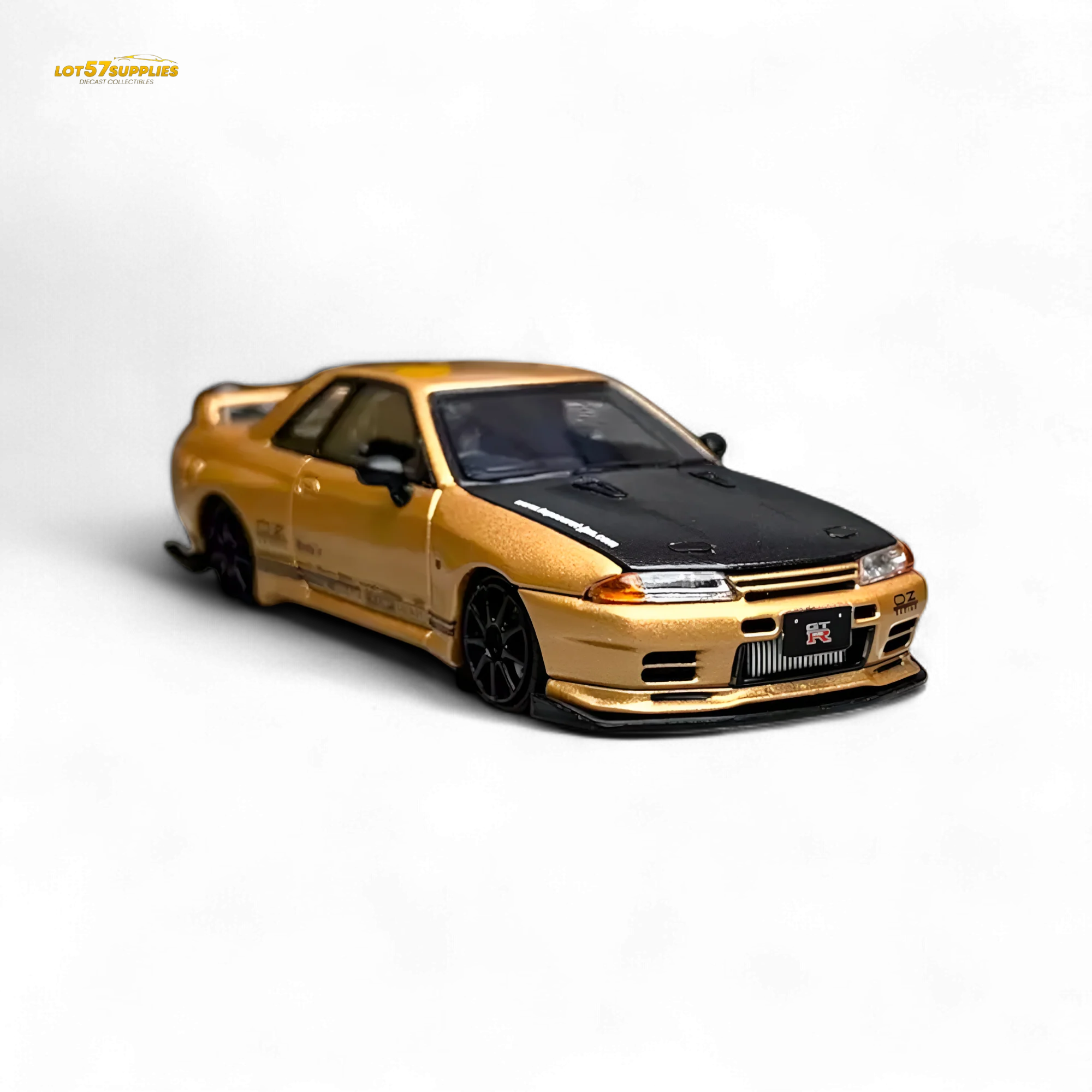 Focal Horizon Nissan Skyline GT-R R32 Top Secret Gold 1:64 - Image 5