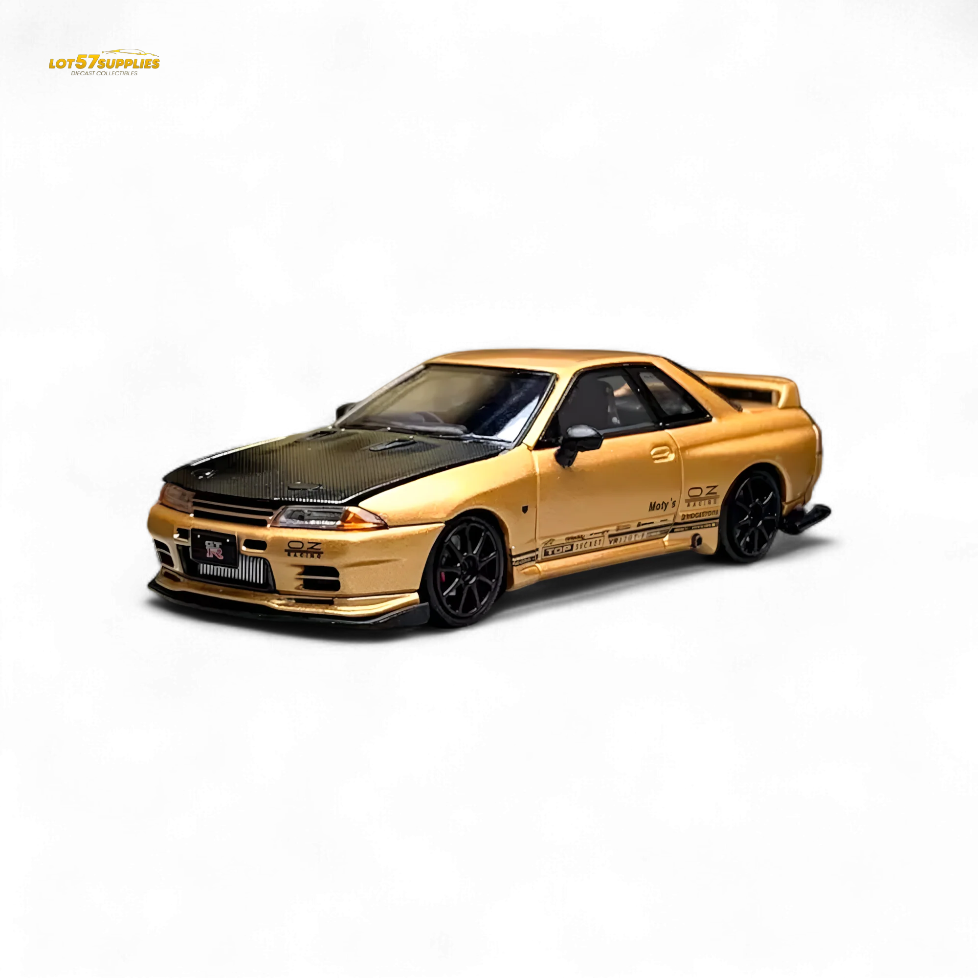 Focal Horizon Nissan Skyline GT-R R32 Top Secret Gold 1:64 - Image 7