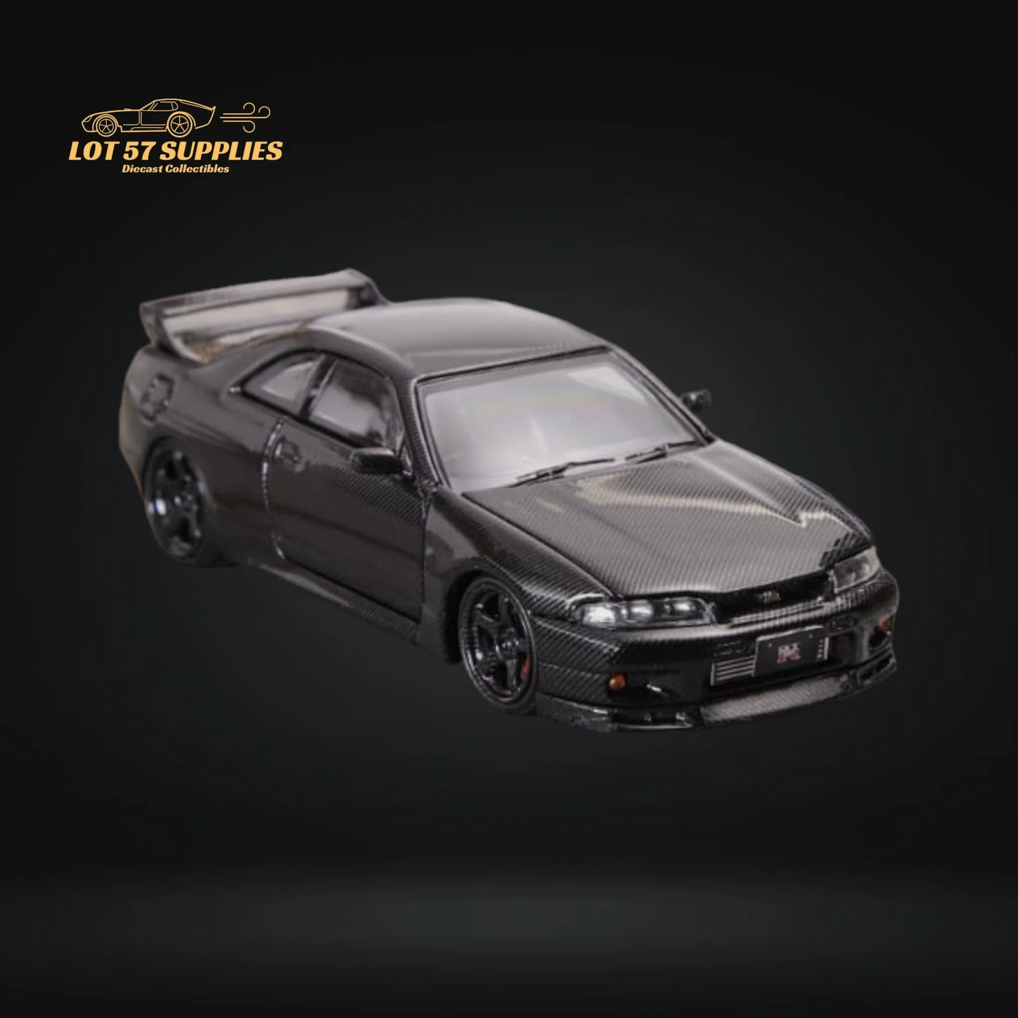 Focal Horizon Nissan Skyline GT-R R33 Black 1:64 - Image 3