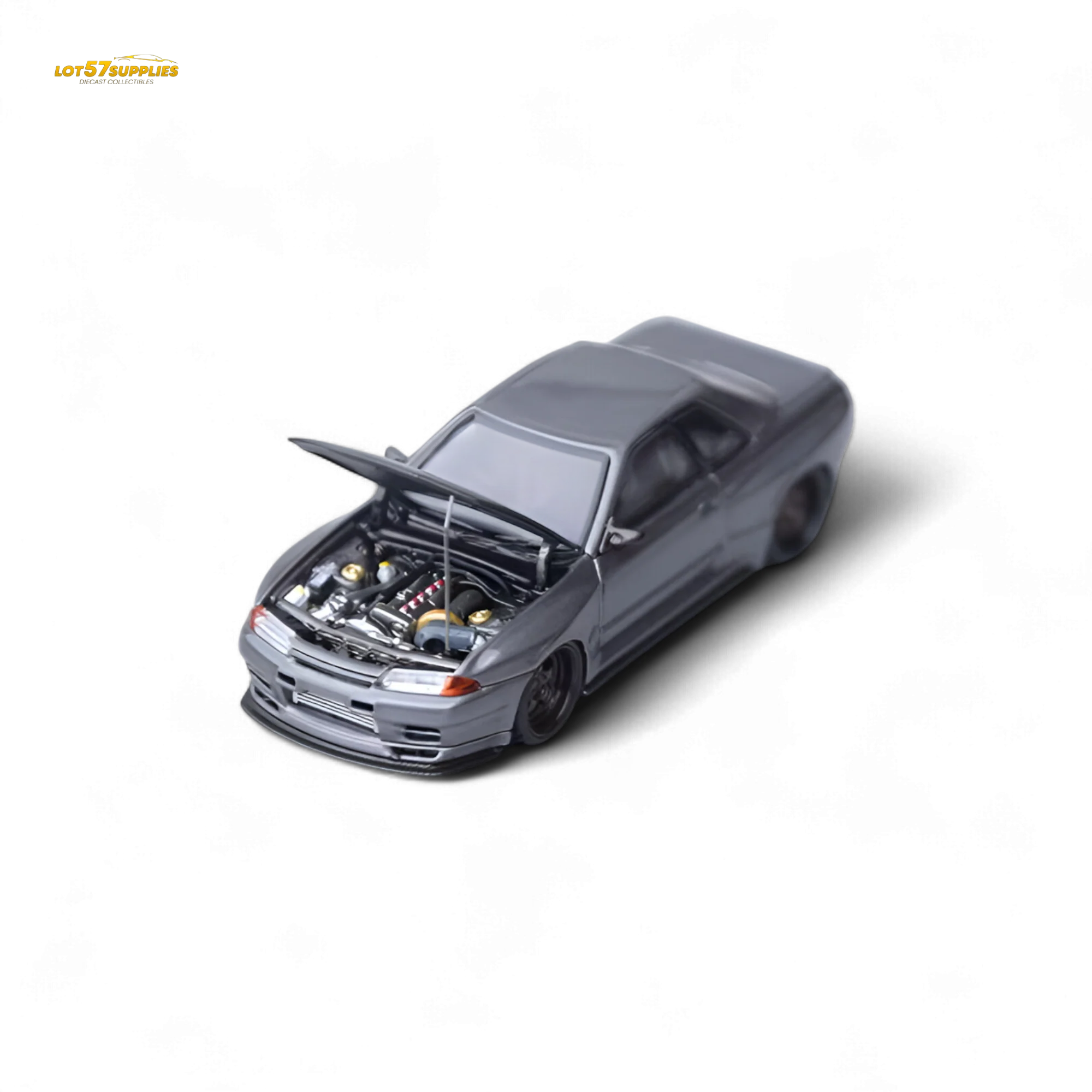 Focal Horizon Skyline GT-R R32 Grey Garage Active 1:64 - Image 5