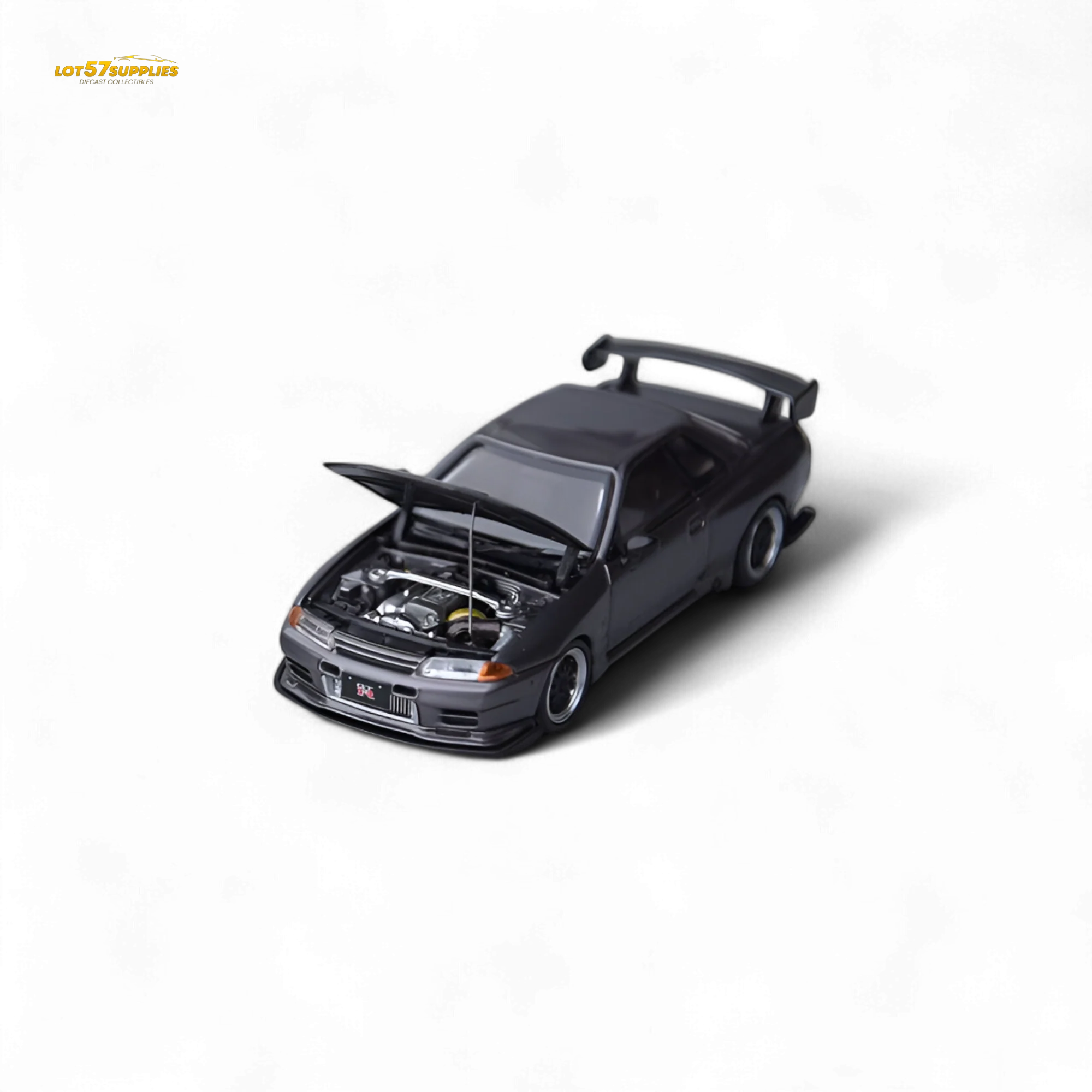 Focal Horizon Skyline GT-R R32 Top Secret Modified Grey 1:64 - Image 2