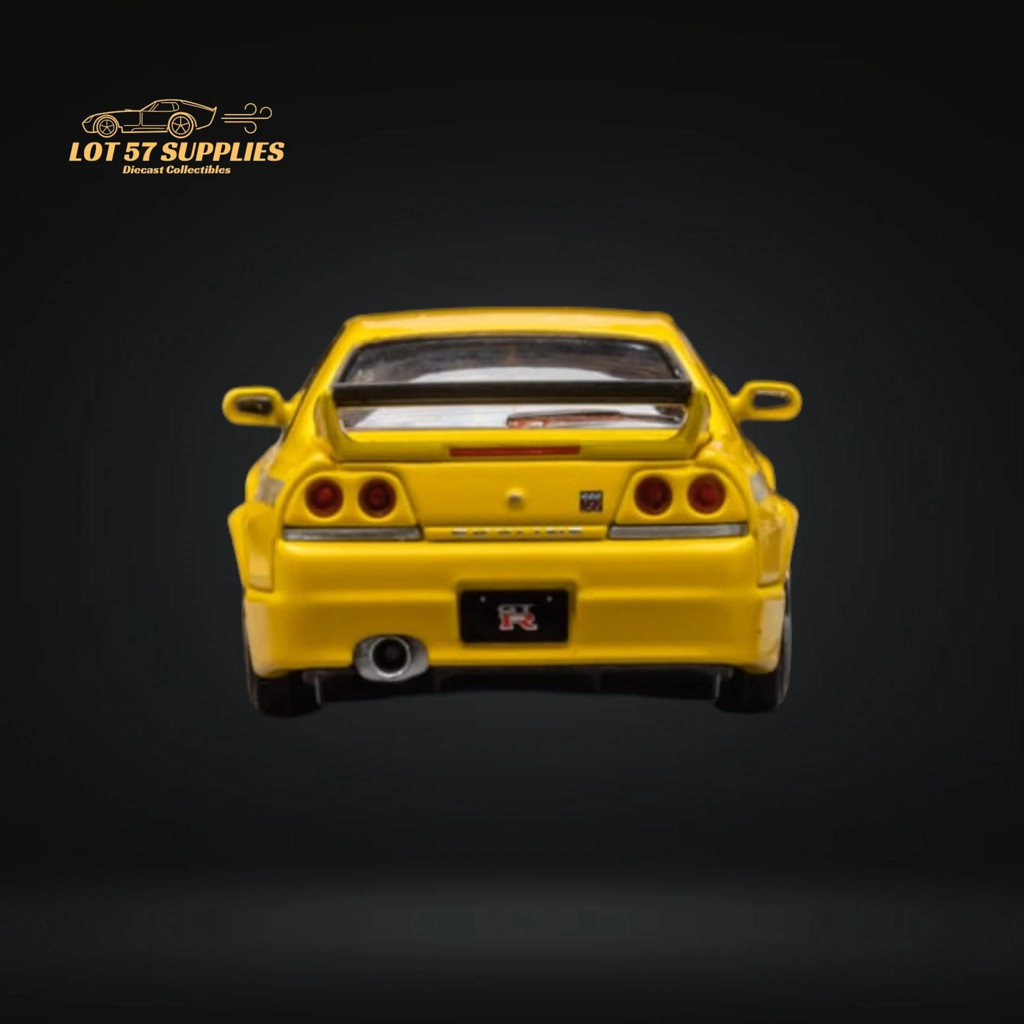 Focal Horizon Skyline R33 GT-R 400R Yellow 1:64 - Image 6