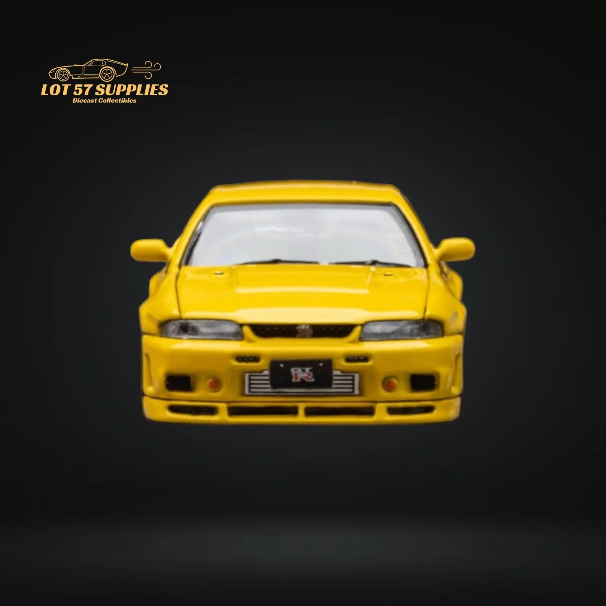 Focal Horizon Skyline R33 GT-R 400R Yellow 1:64 - Image 7