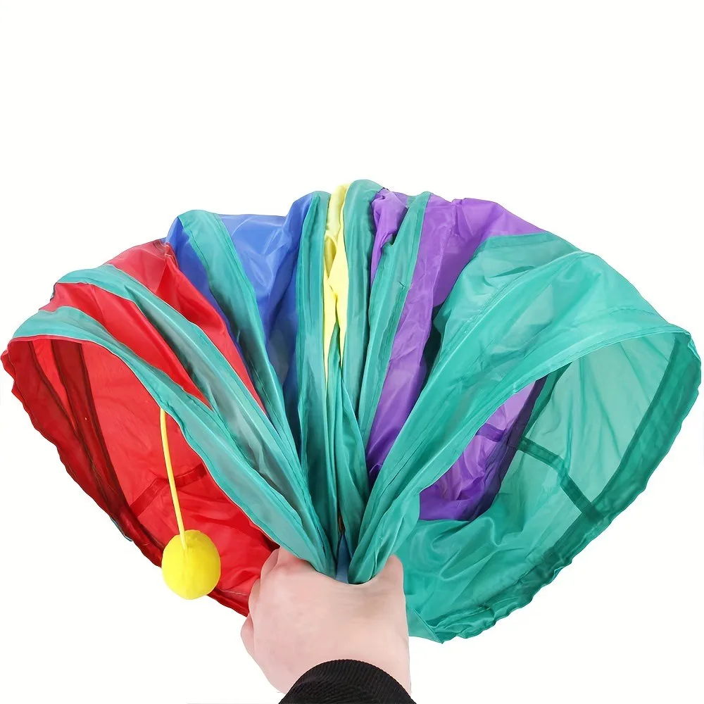 Foldable Cat Tunnel Toy – Breathable Indoor Play Tunnel for Cats - Image 3