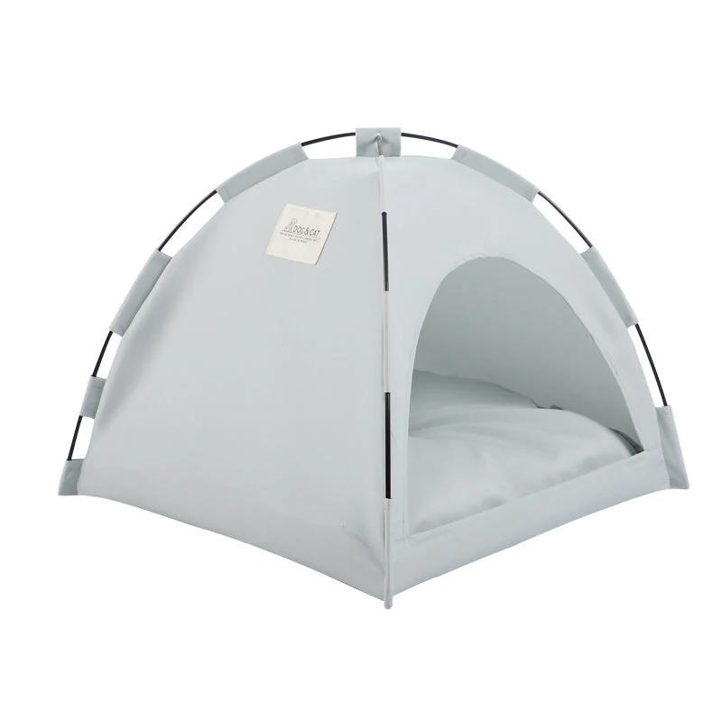 Foldable Cooling Tent Cat Bed - Image 7