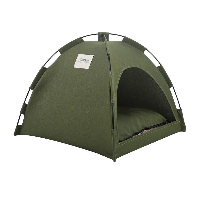 Foldable Cooling Tent Cat Bed - Image 8