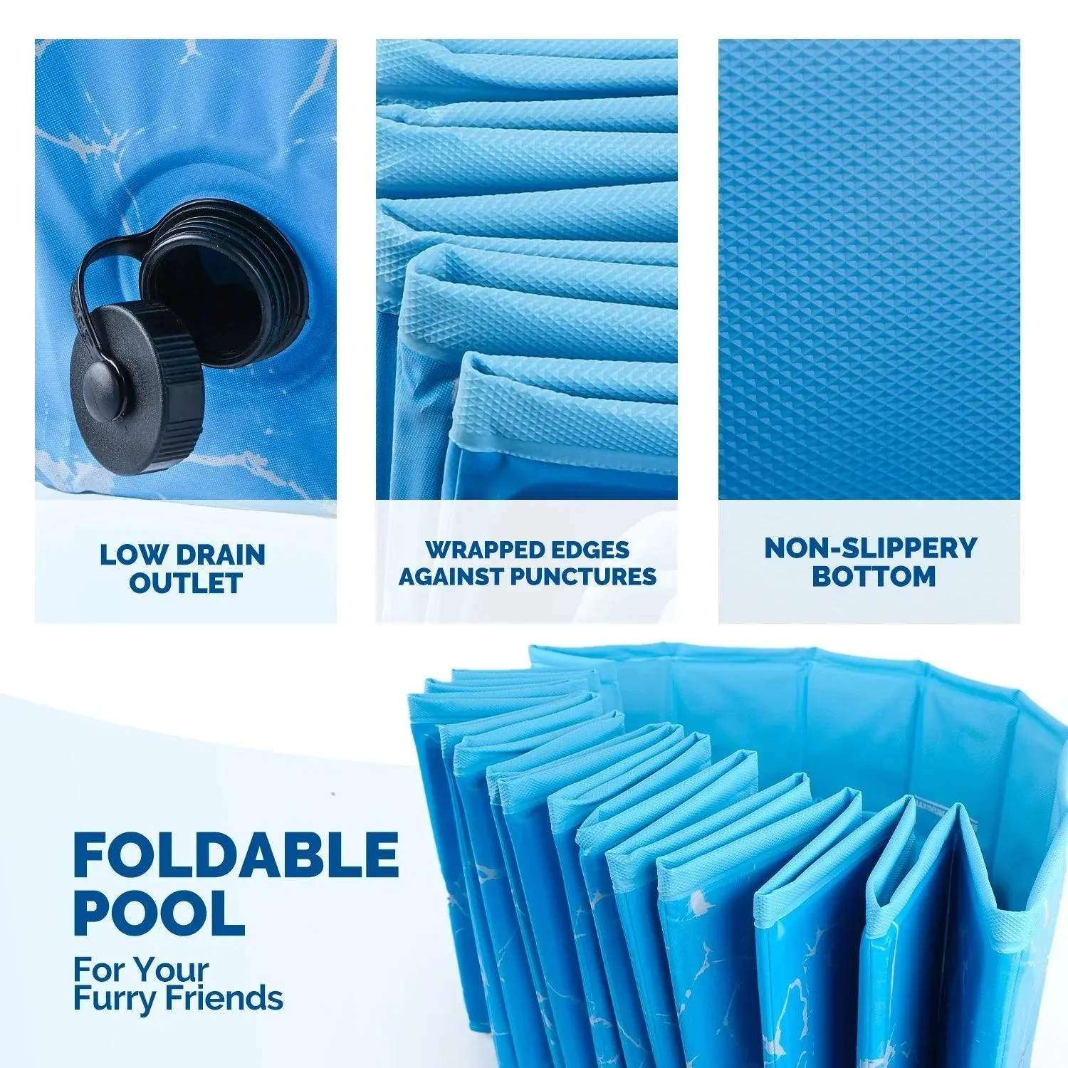Foldable Dog Swimming Pool - Image 7