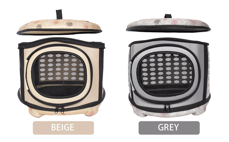Foldable Pet Dog Cat Puppy Handbag Carrier Cage - Image 16