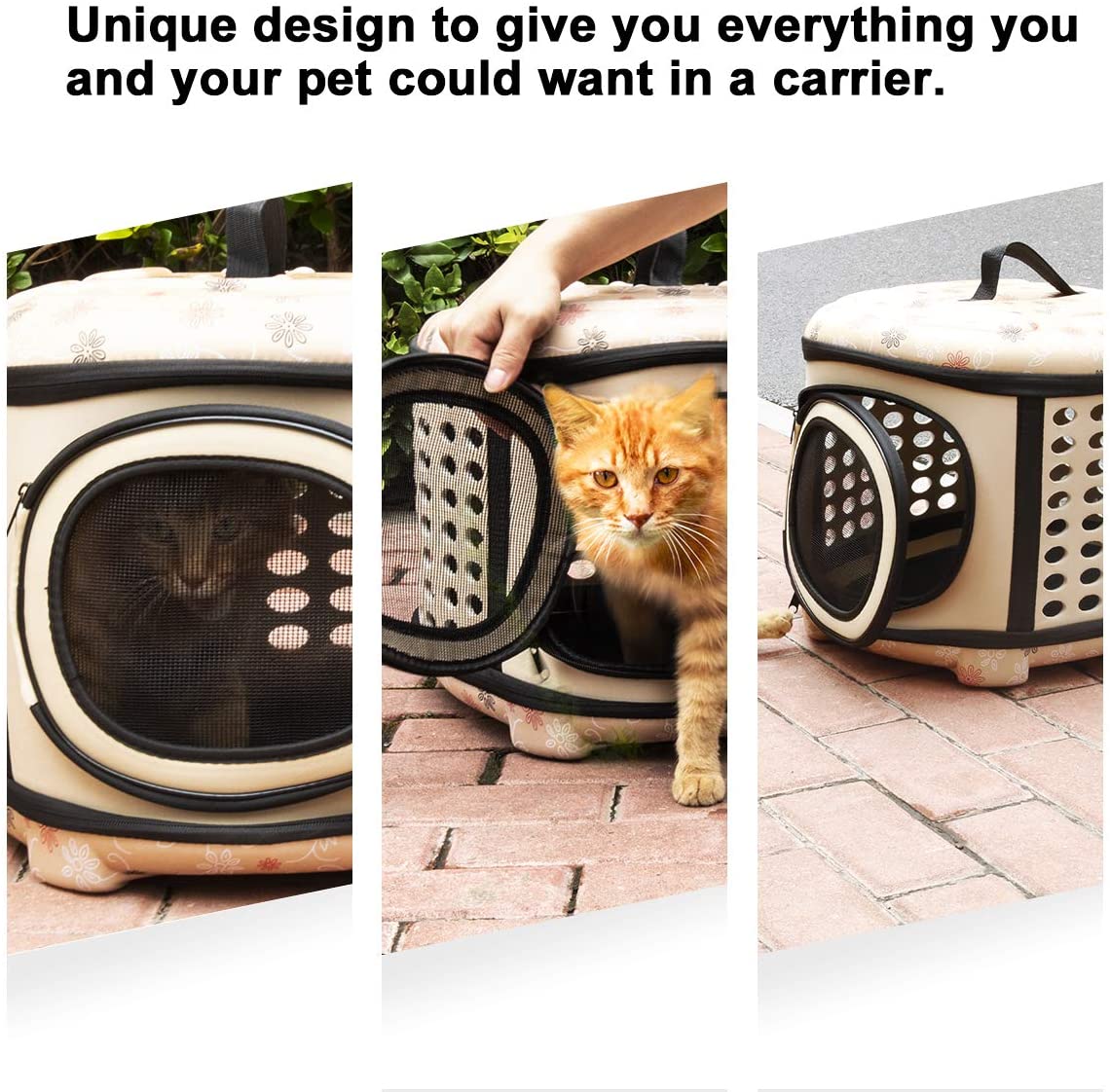 Foldable Pet Dog Cat Puppy Handbag Carrier Cage - Image 24