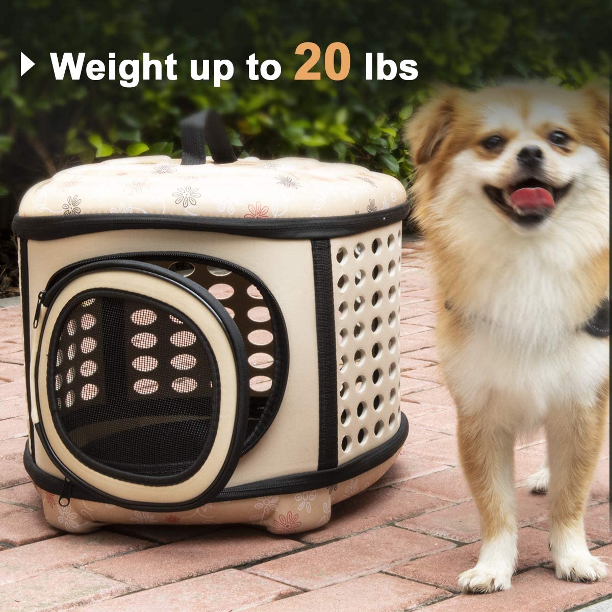 Foldable Pet Dog Cat Puppy Handbag Carrier Cage - Image 27