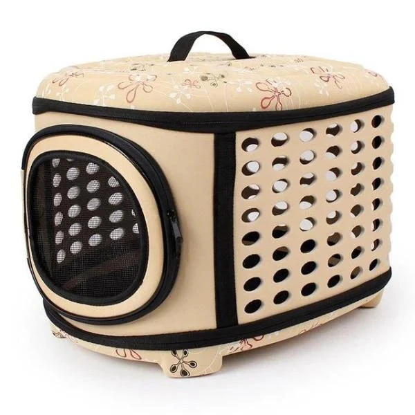 Foldable Pet Dog Cat Puppy Handbag Carrier Cage - Image 3