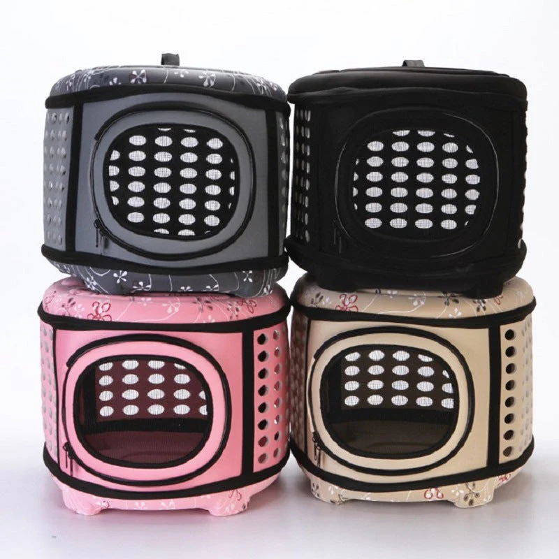 Foldable Pet Dog Cat Puppy Handbag Carrier Cage - Image 9