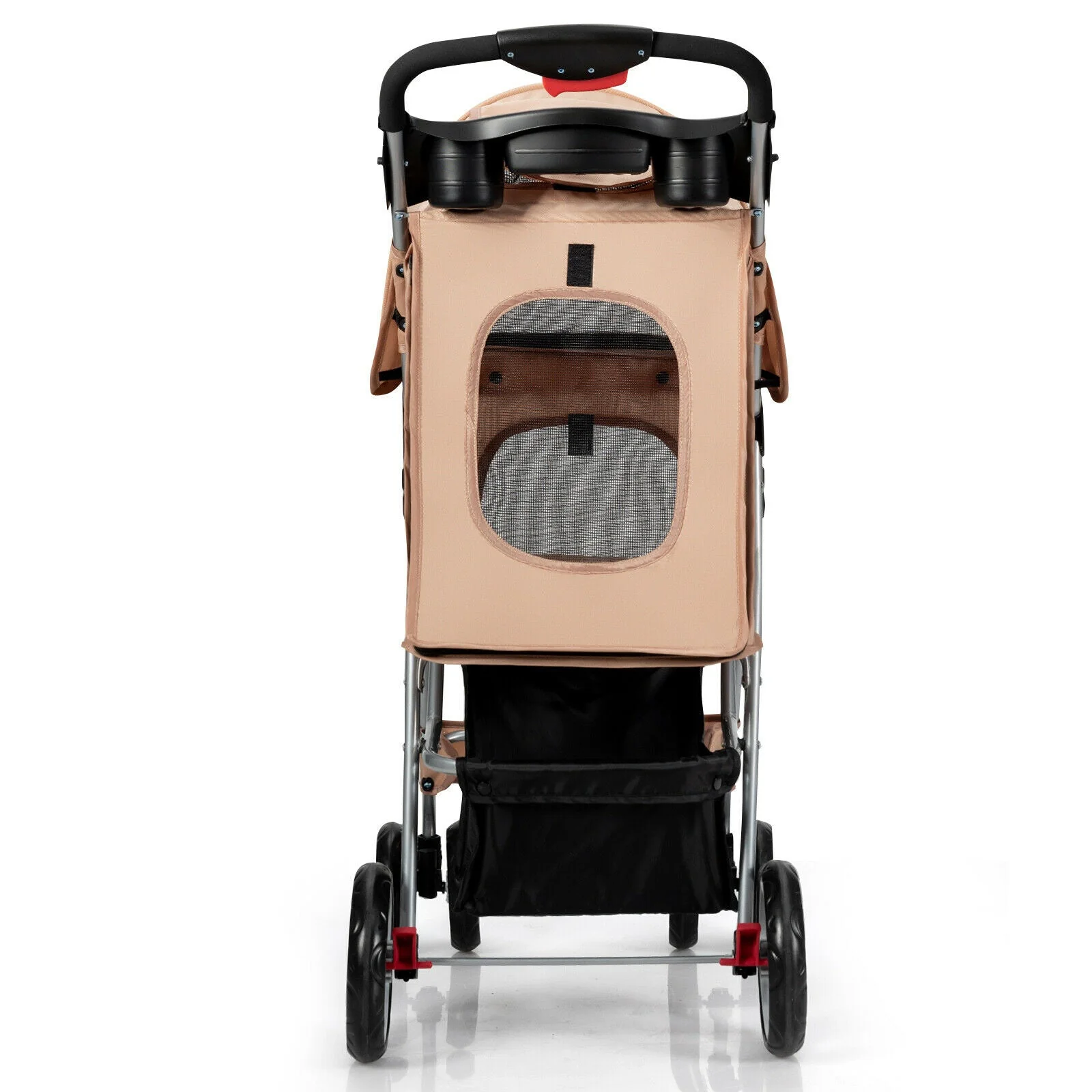 Foldable Pet Stroller 4-Wheel Travel Carrier - Image 11