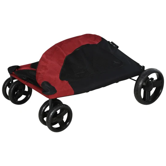 Foldable Pet Stroller with Storage Pocket - Image 21