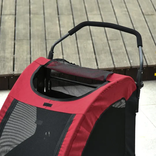 Foldable Pet Stroller with Storage Pocket - Image 22