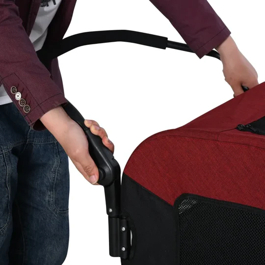 Foldable Pet Stroller with Storage Pocket - Image 23
