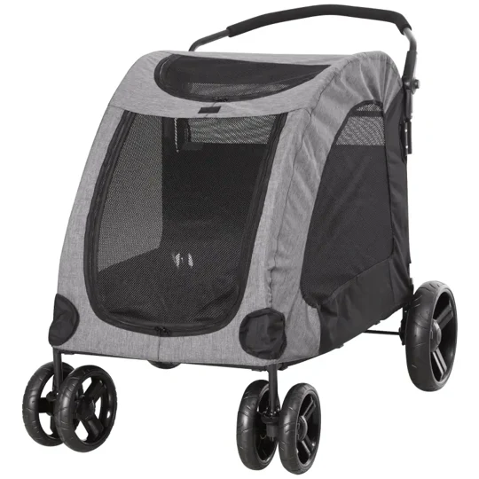 Foldable Pet Stroller with Storage Pocket - Image 27