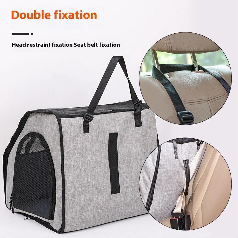 Foldable Portable Pet Car Cage - Image 4