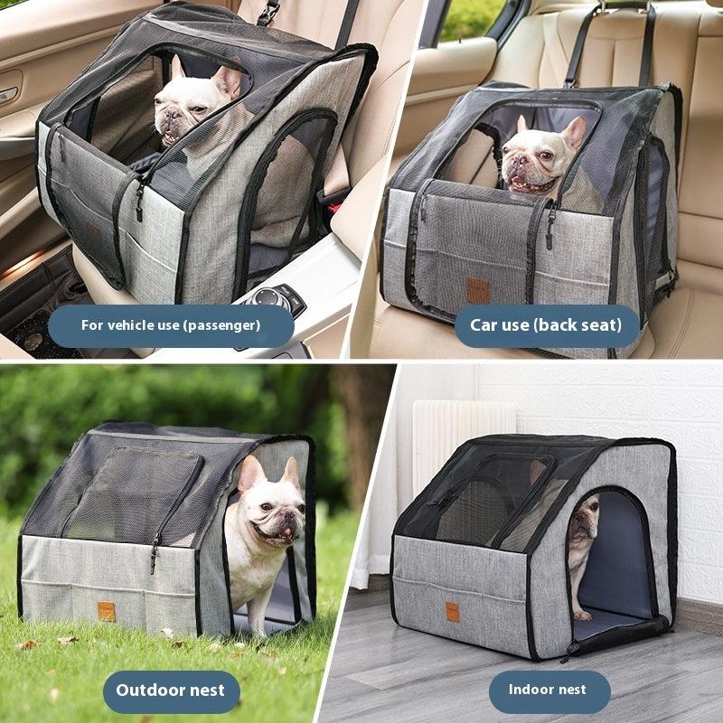 Foldable Portable Pet Car Cage - Image 5